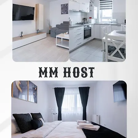 Apartment With Free Parking Near Coresi Mall By Mm Host